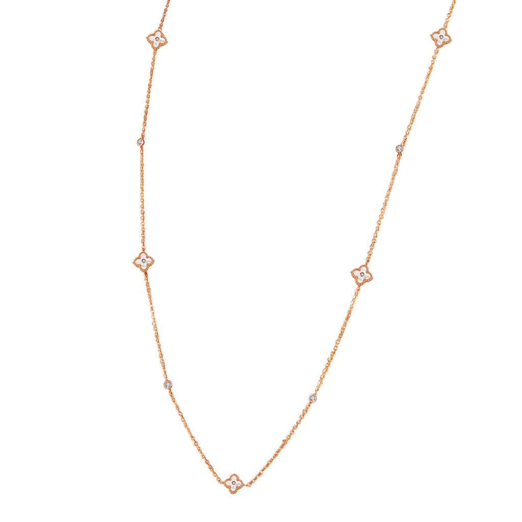 Mini Joory / Necklace Pearl Rose Gold