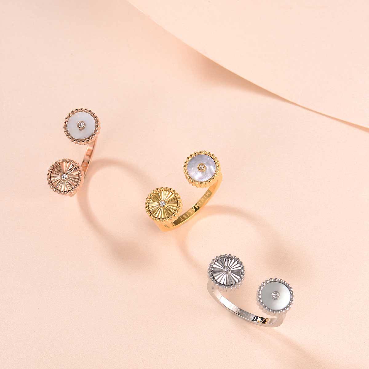 Kanz / Ring Pearl Silver