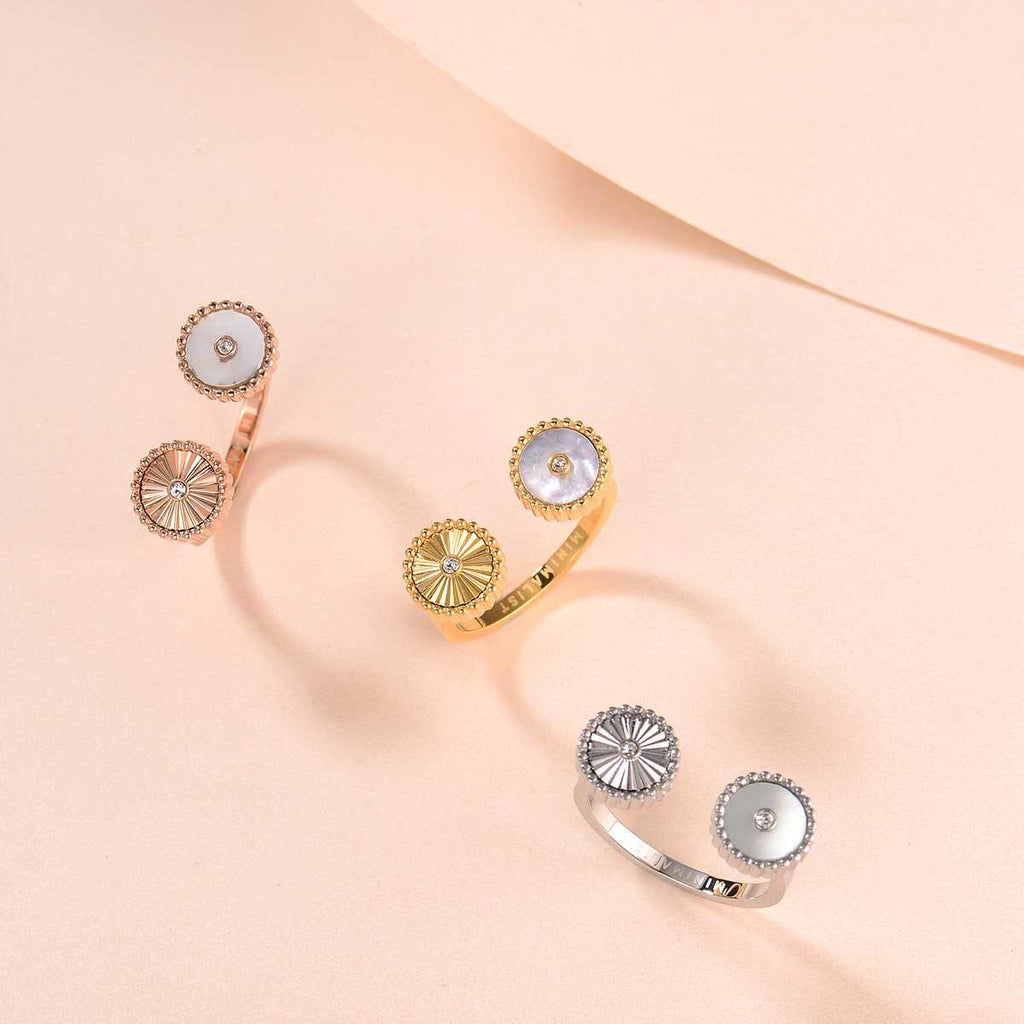 Kanz / Ring Pearl Rose Gold