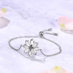 Lotus / Bracelet Pearl Silver