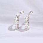 Leaf / Earrings Silver