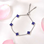 Mini Joory / Bracelet Blue Silver