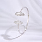 Leaf / Bangle Silver