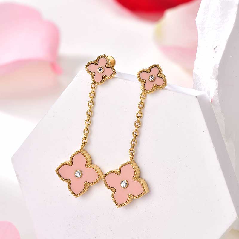 Mini Joory / Earrings Baby Pink Gold