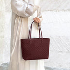 Travel Tote / Burgundy