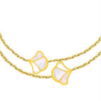 Tulip / Bracelet Pearl Gold