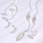 Leaf / Set Silver