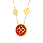 Ameera / Necklace Red Gold