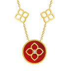 Ameera / Necklace Red Gold