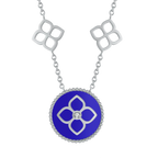 Ameera / Necklace Blue Silver