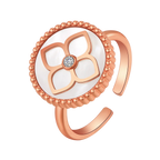 Ameera / Ring Pearl Rose Gold