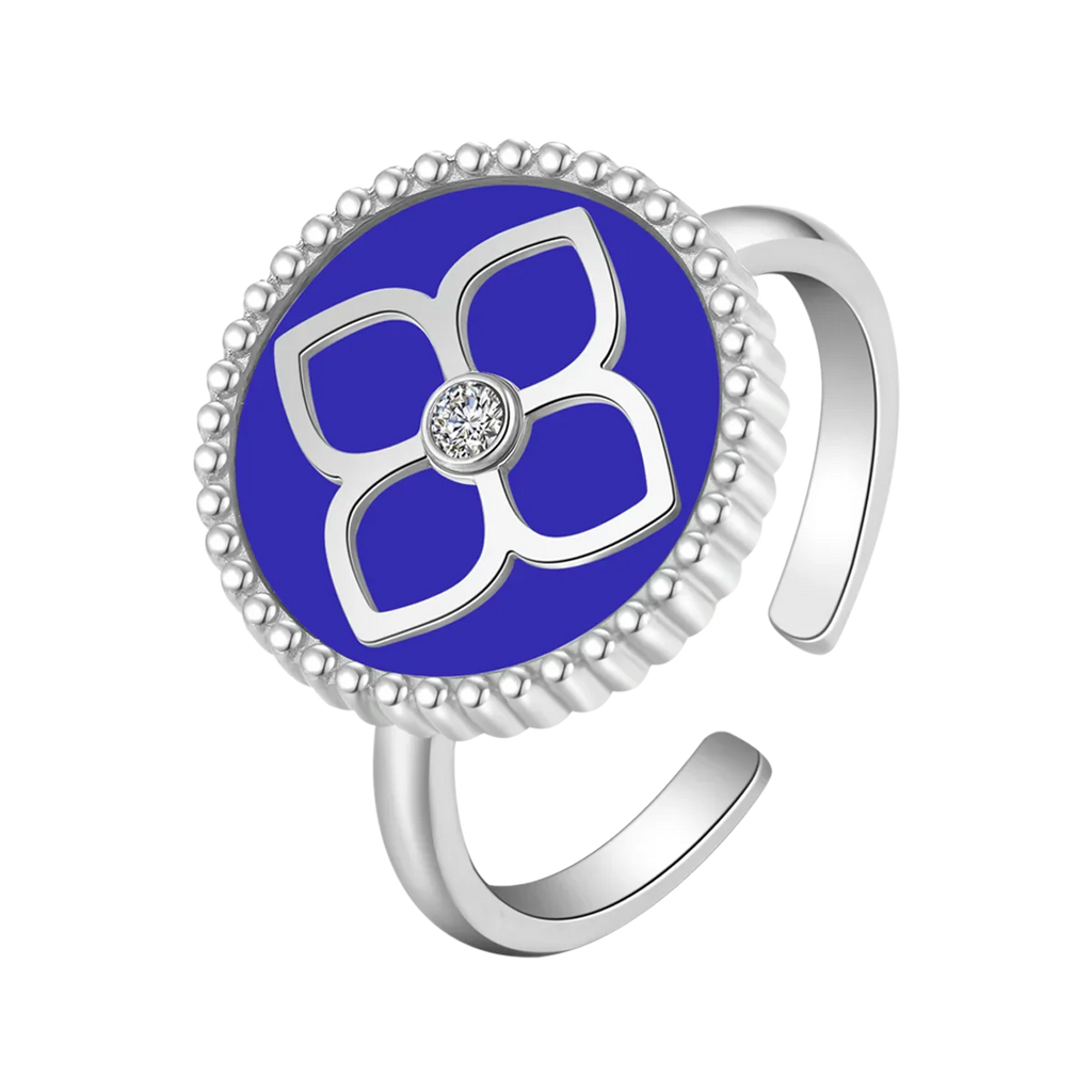 Ameera / Ring Blue Silver