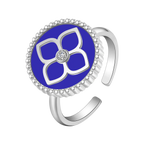 Ameera / Ring Blue Silver