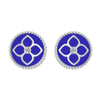 Ameera / Earrings Blue Silver