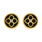 Ameera / Earrings Black Gold