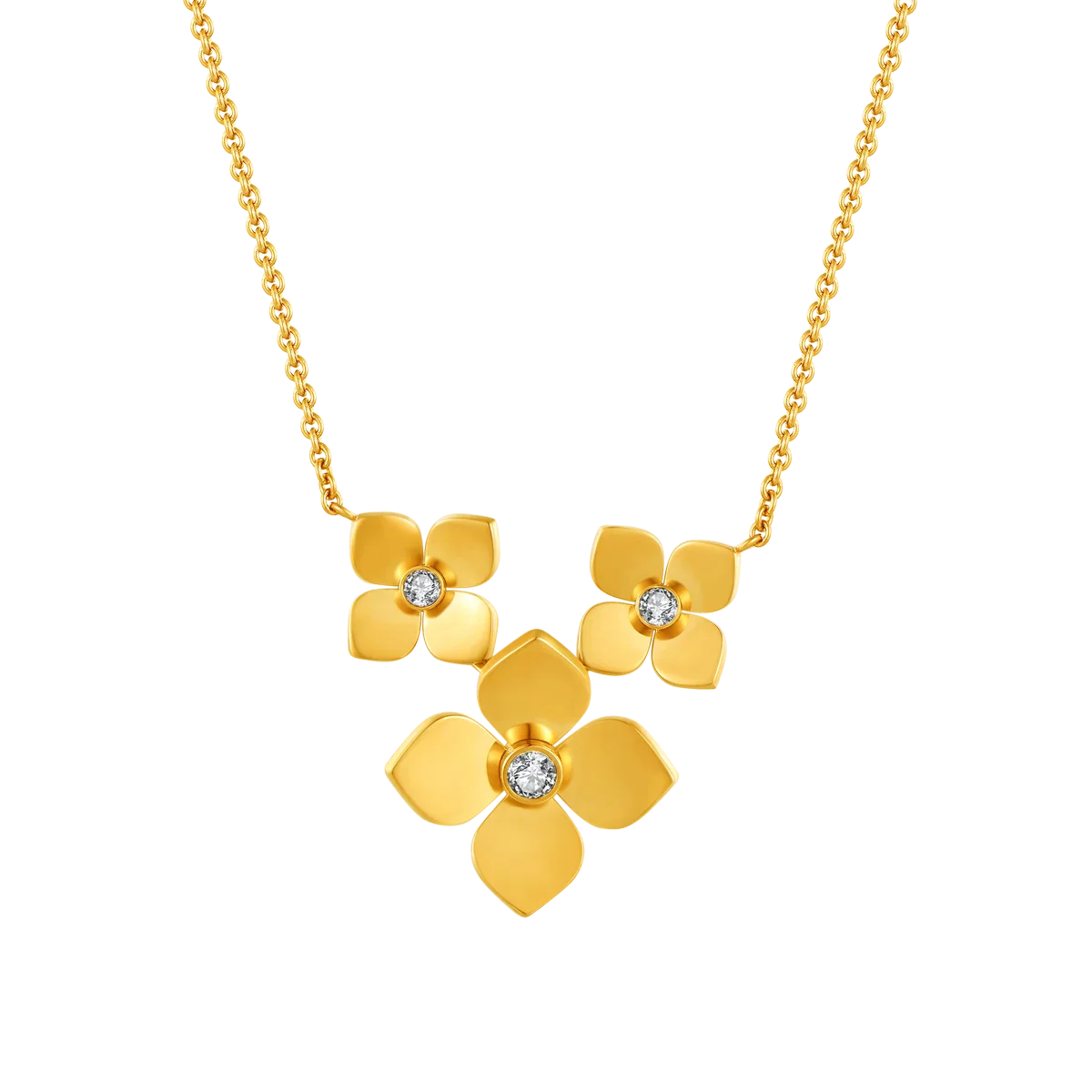 Bloom / Necklace Gold