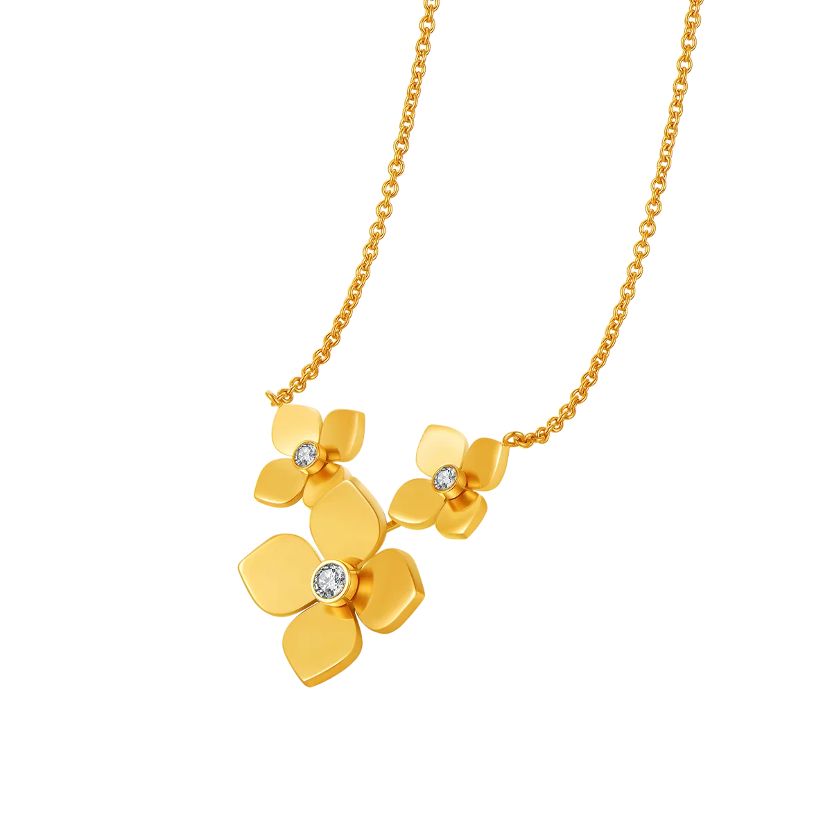 Bloom / Necklace Gold