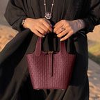 Alyazia Handbag / Burgundy