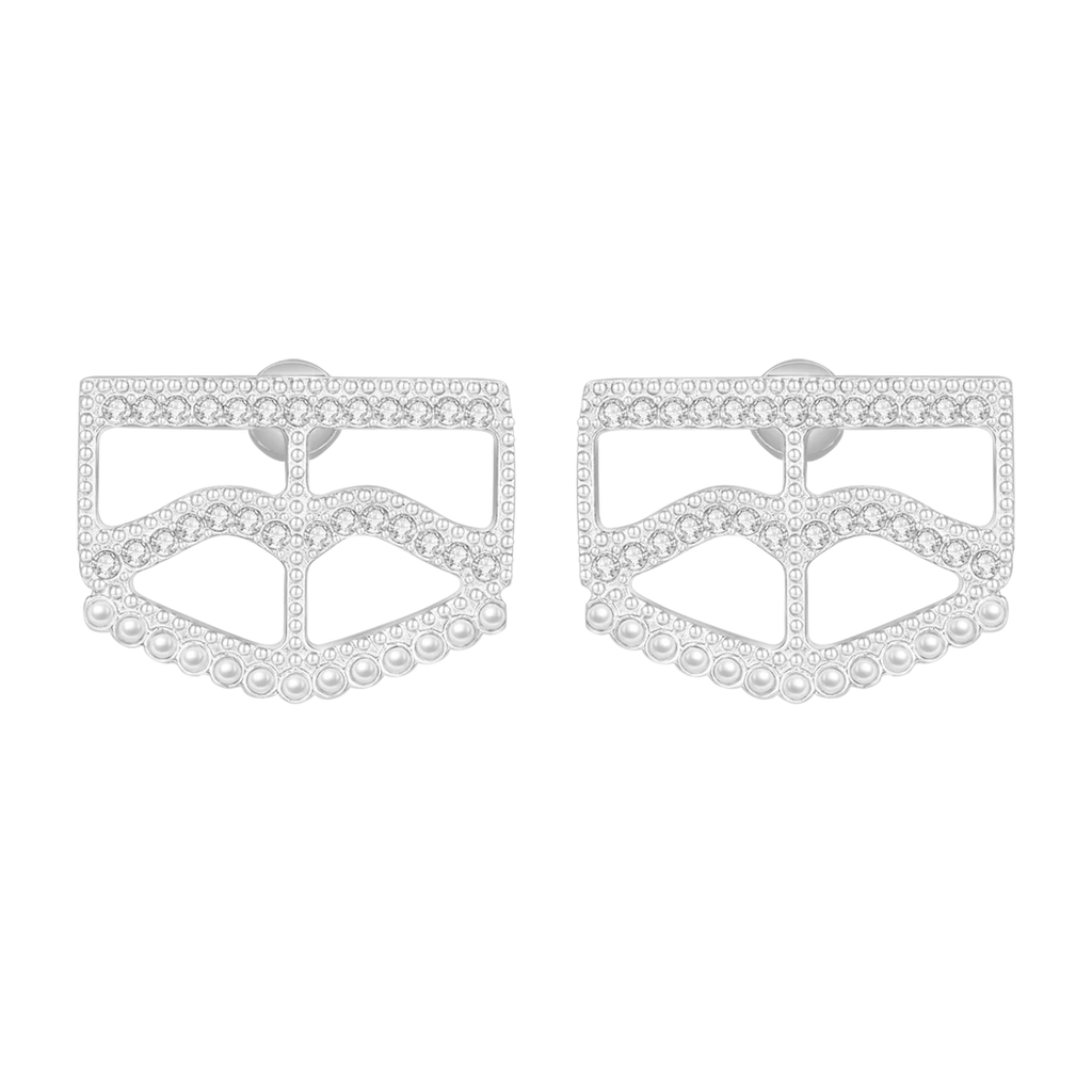 Burqa / Earrings Silver