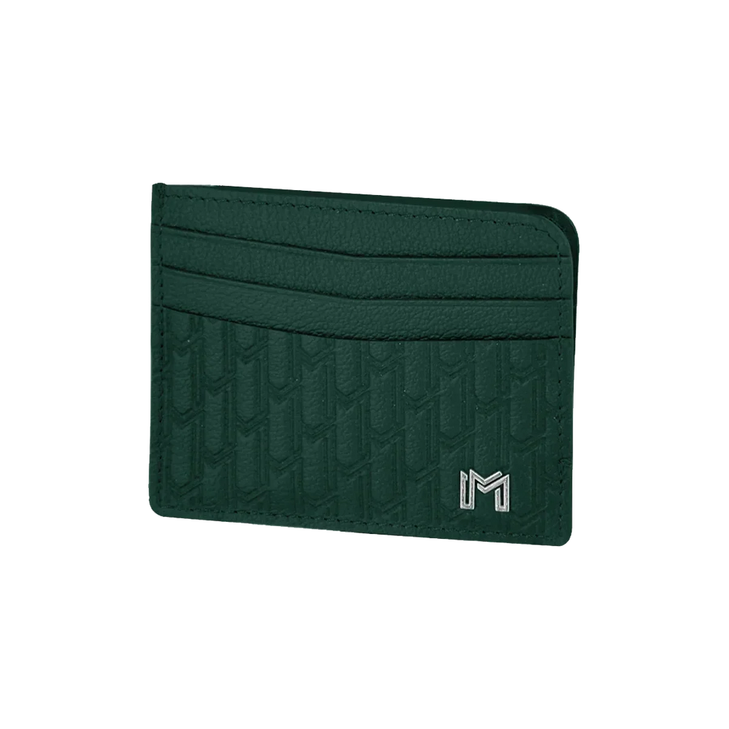 Camel Leather Green / Silver