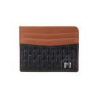 Camel Leather Black & Tan / Silver