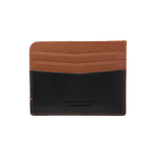 Camel Leather Black & Tan / Silver
