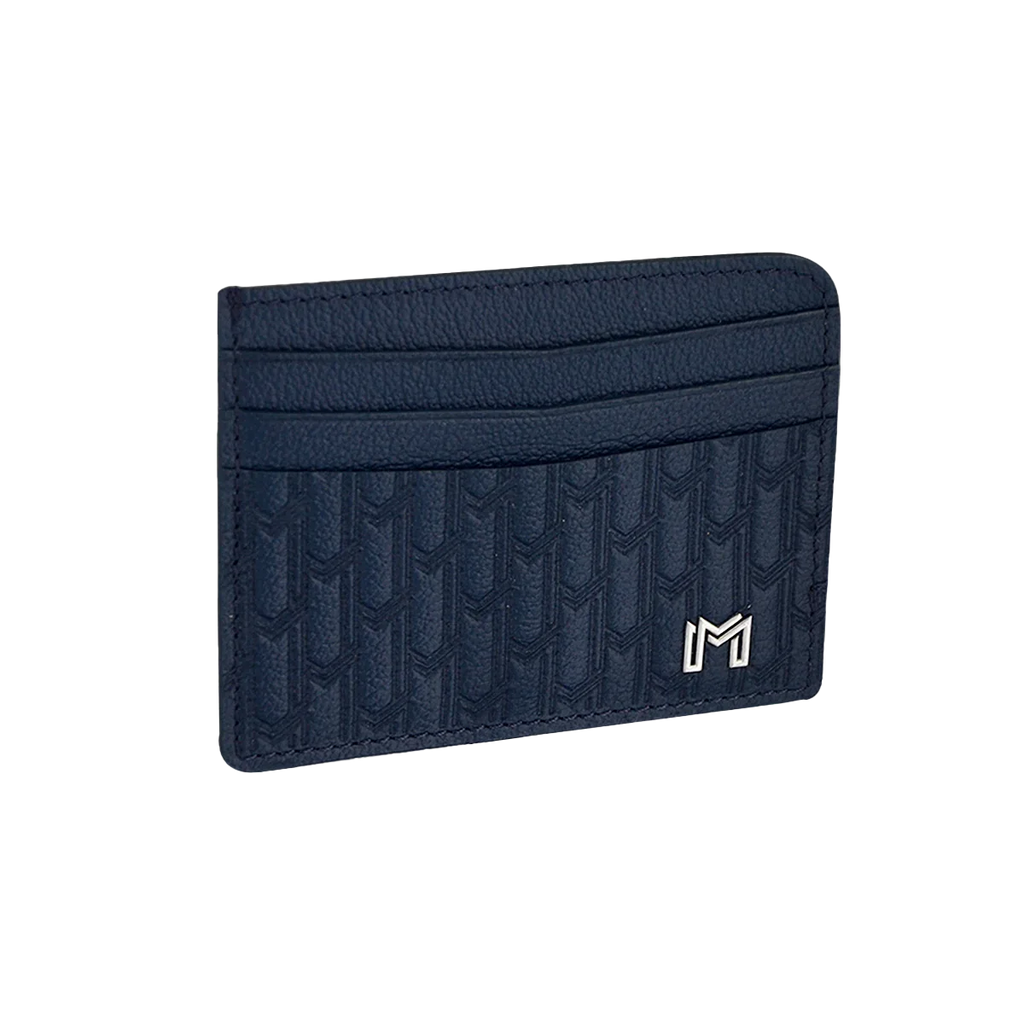 Camel Leather Navy / Silver