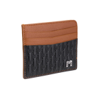 Camel Leather Black & Tan / Silver