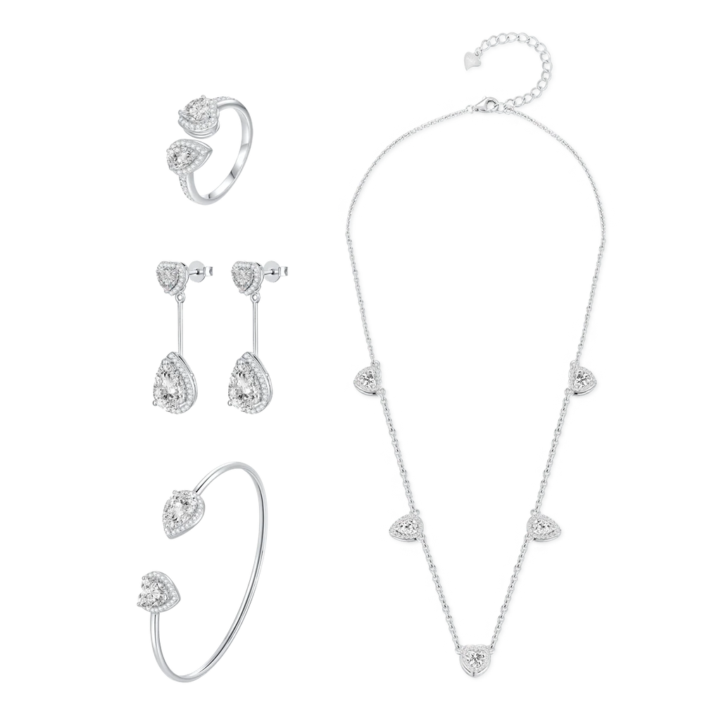 Charming Heart / Set Silver