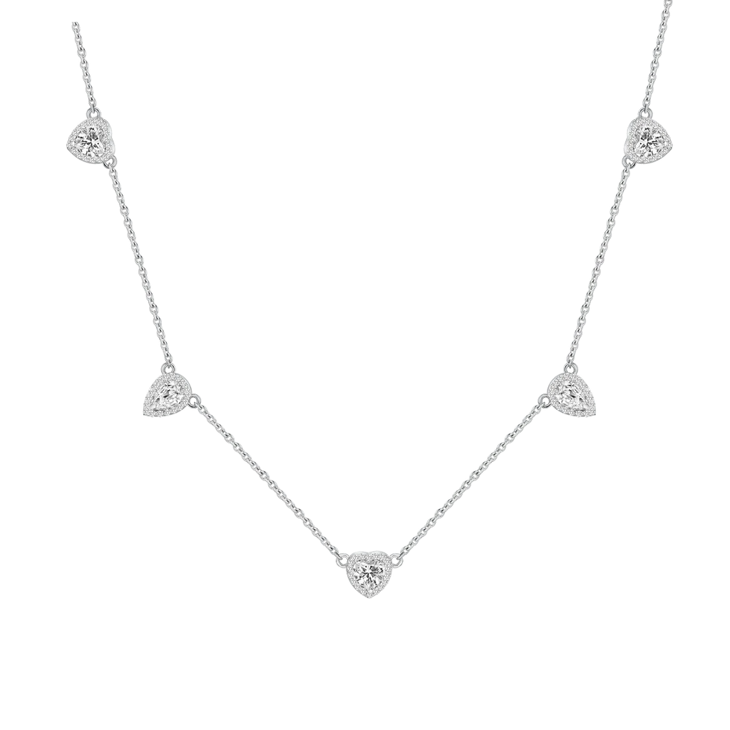 Charming Heart / Necklace Silver