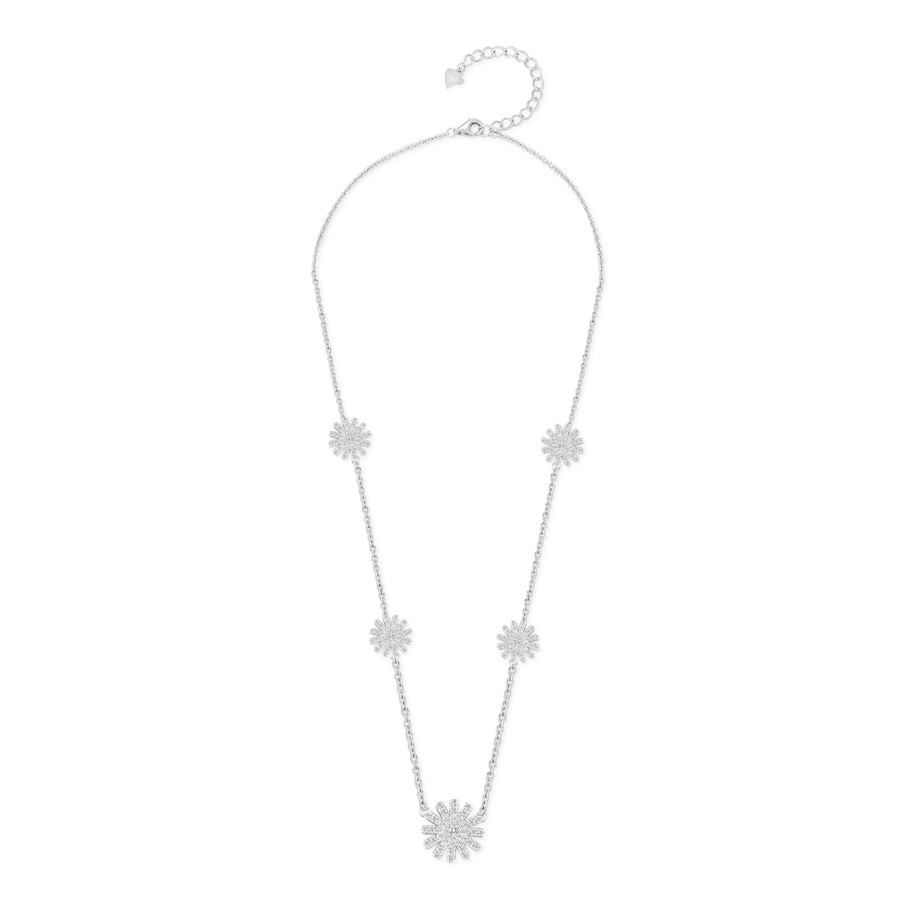 Charming Sunflower / Necklace Silver