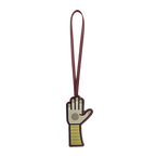 Leather Charm / Henna Hand