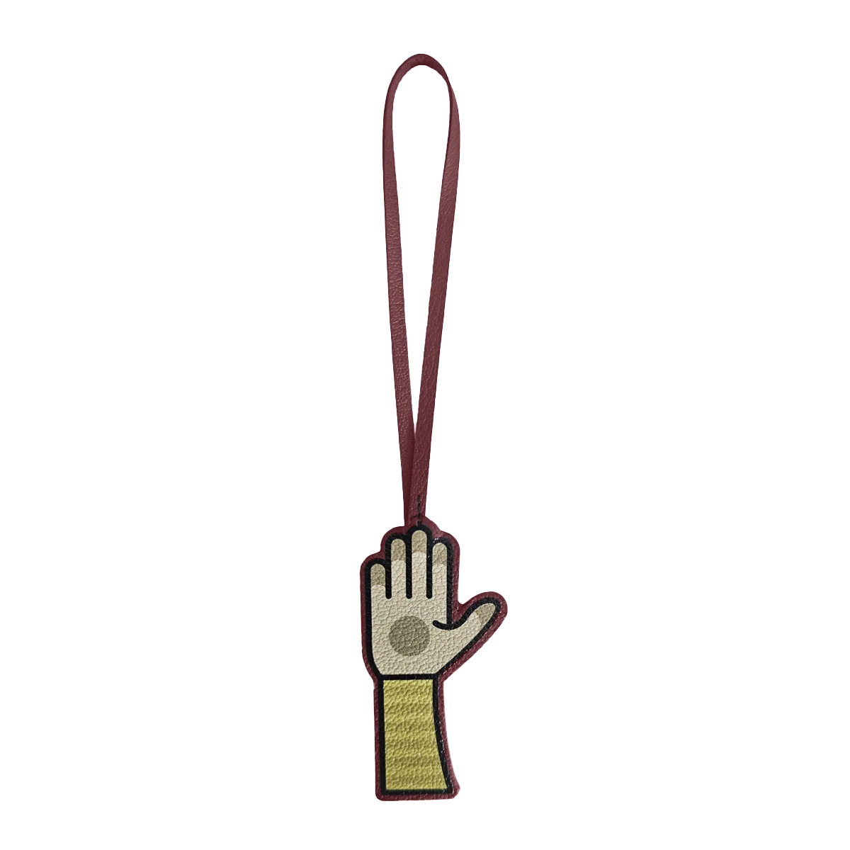 Leather Charm / Henna Hand