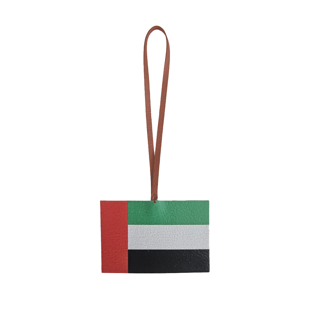 Leather Charm / UAE Flag