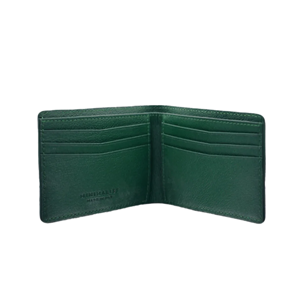 Camel Leather Green / Silver