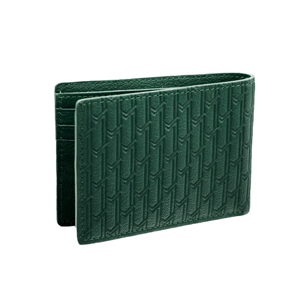 Camel Leather Green / Silver