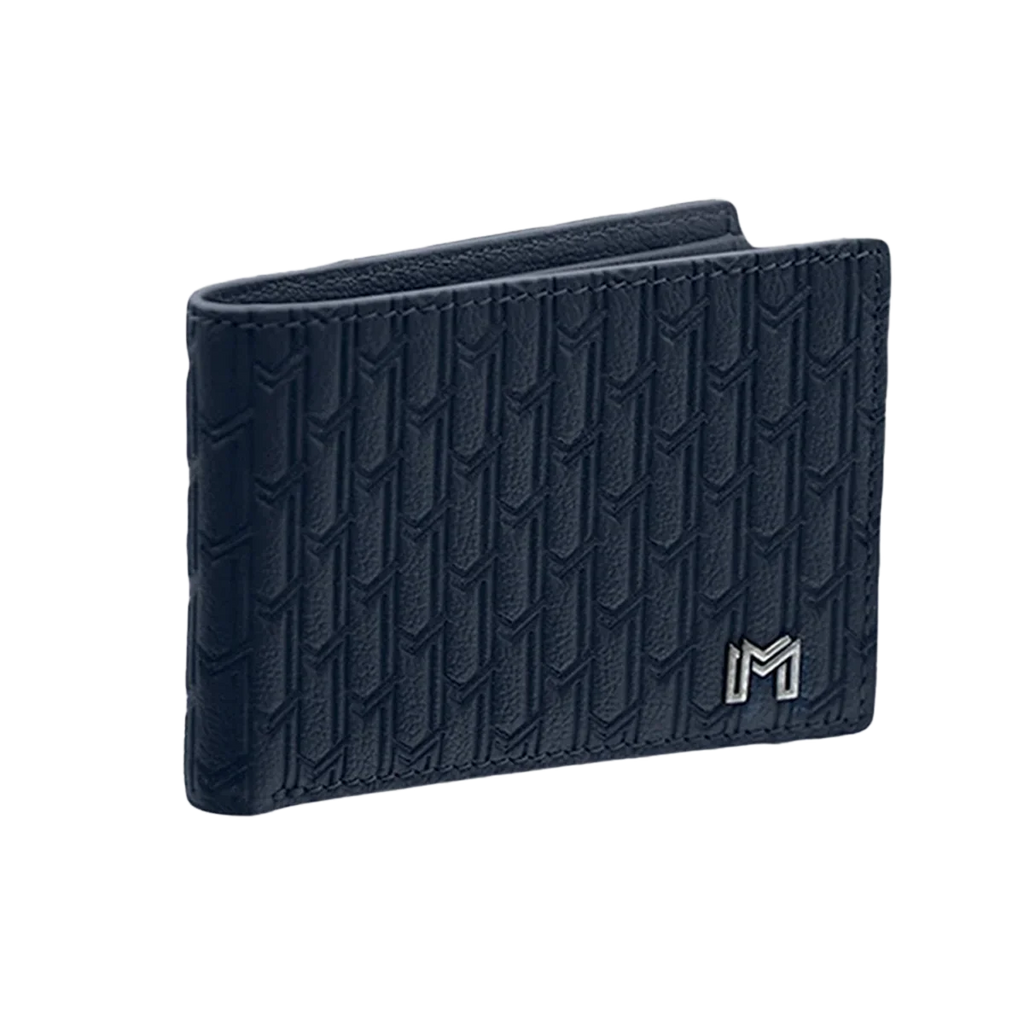 Camel Leather Navy / Silver