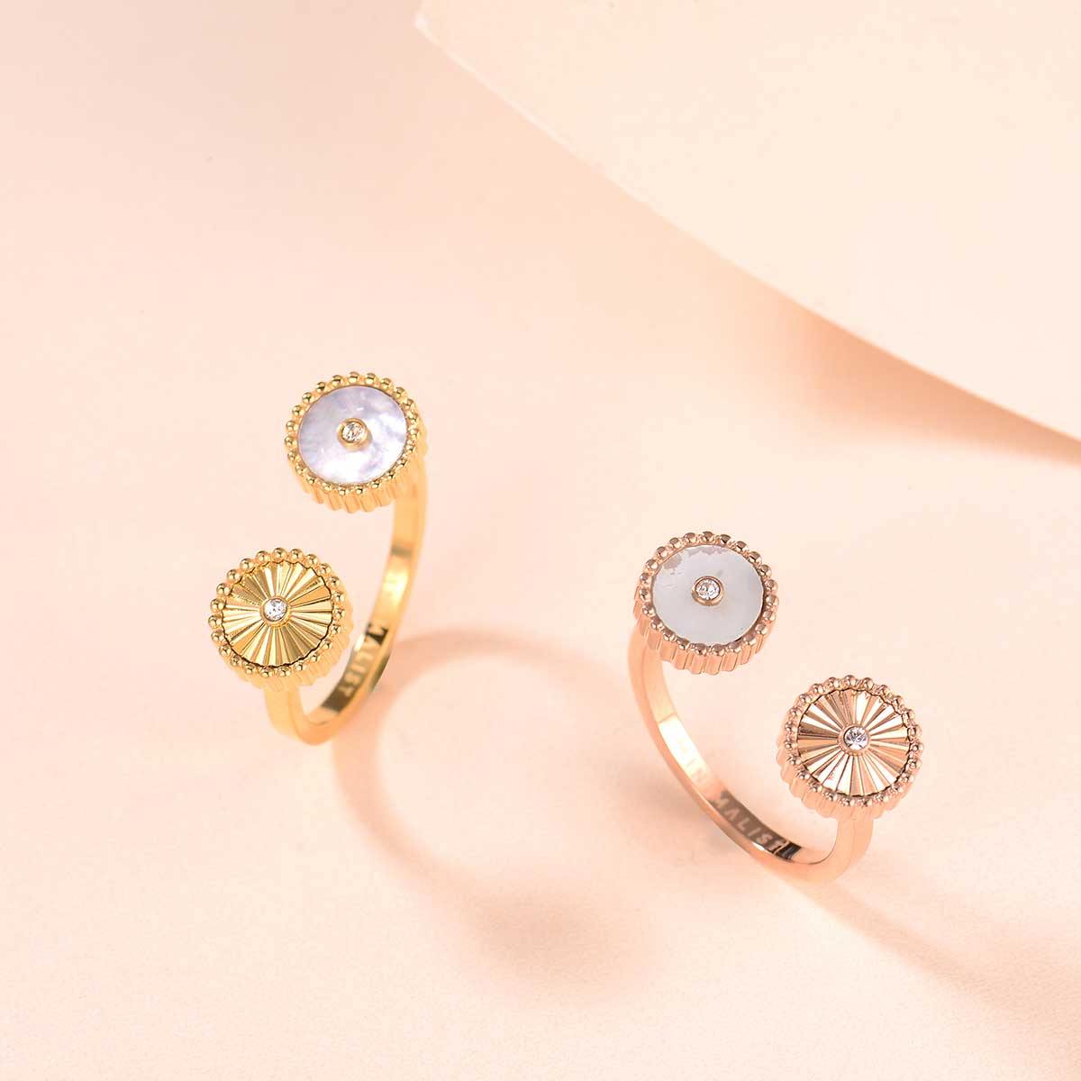 Kanz / Ring Pearl Silver