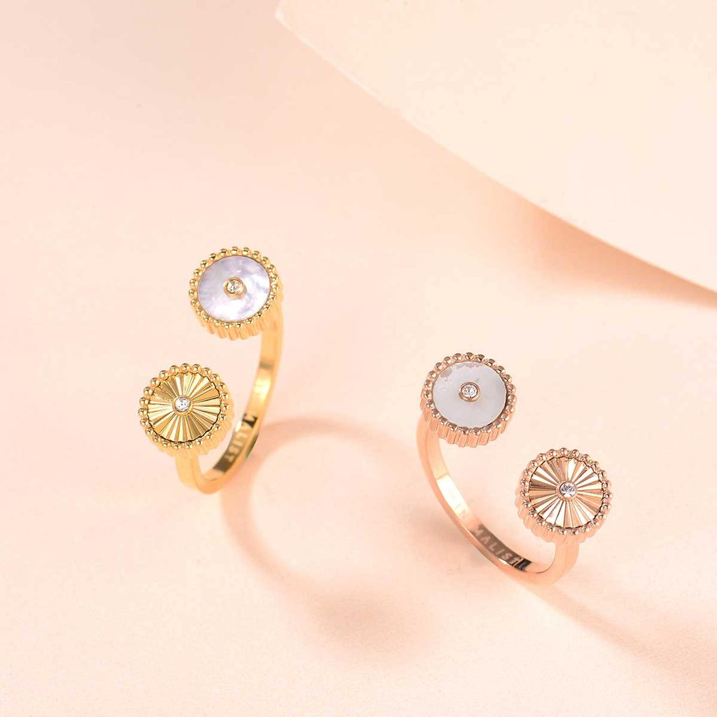Kanz / Ring Pearl Rose Gold