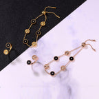 Kanz / Ring Black Gold
