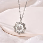 Najm / Necklace Pearl Silver