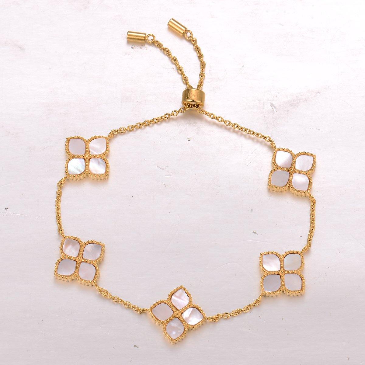Joory / Bracelet Pearl Gold