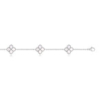 Joory / Choker Necklace Pearl Silver