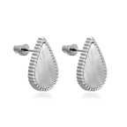 Drop / Earrings Pearl Silver