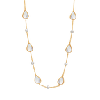 Drop / Necklace Pearl Gold