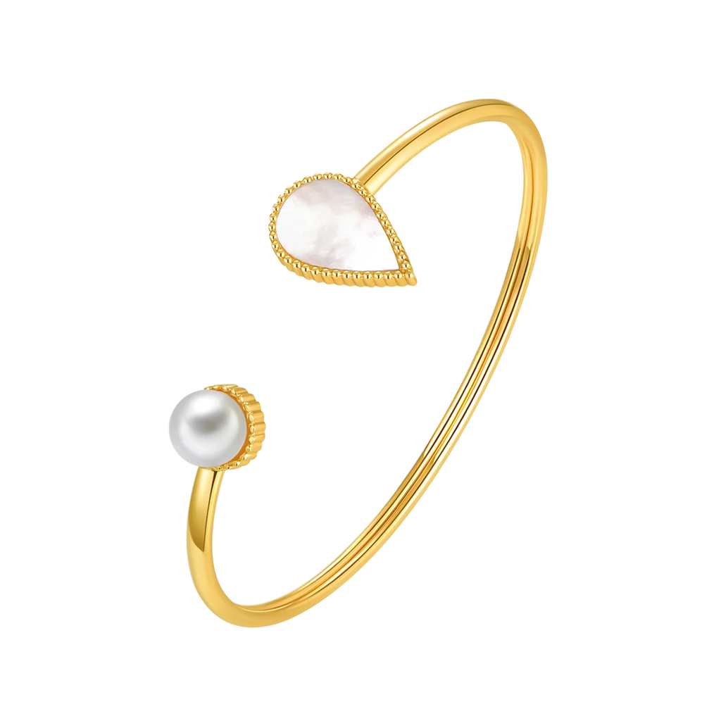 Drop / Set Pearl Gold