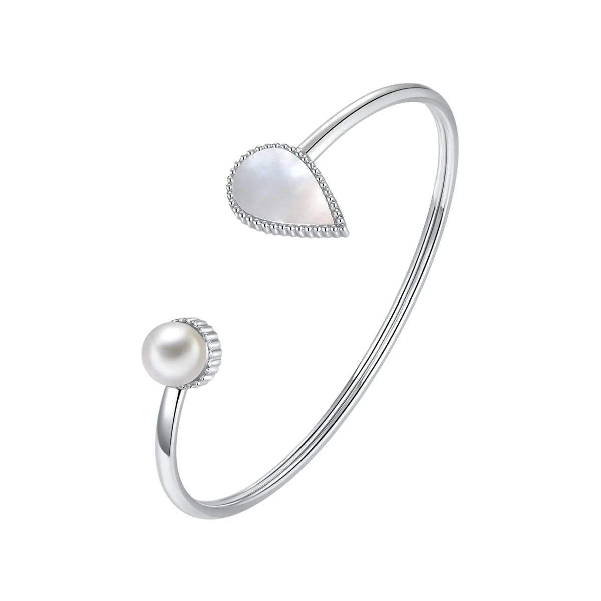 Drop / Set Pearl Silver