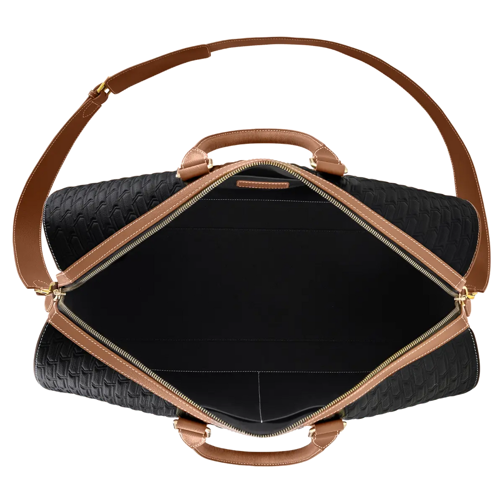 Duffle Bag / Black and Tan
