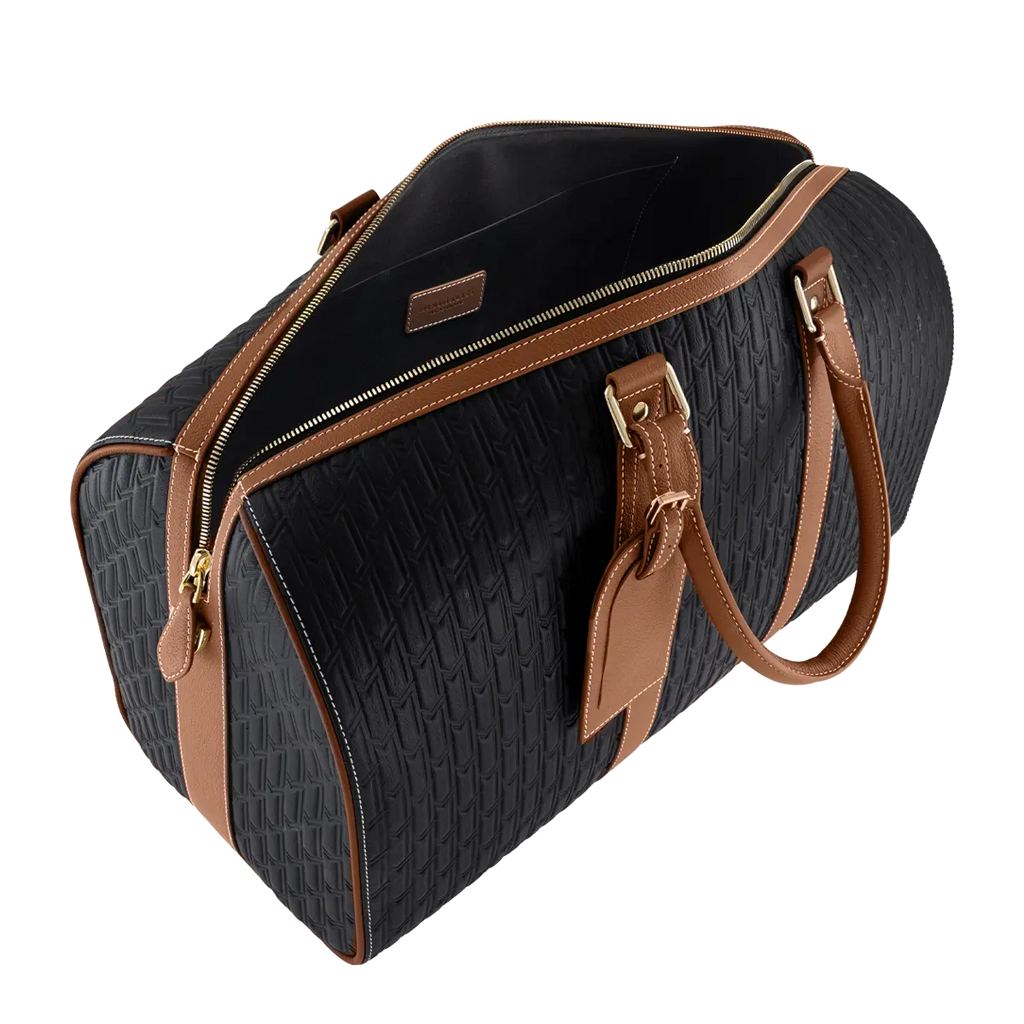 Duffle Bag / Black and Tan