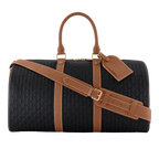 Duffle Bag / Black and Tan